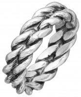 Giovanni Raspini - Rope, Sterling Silver - Ring, Size 24 11319-24