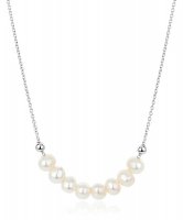 Claudia Bradby - Angelina, Pearl Set, Sterling Silver - Choker CBNL0268