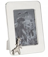Gecko - Giraffe, Silver Plated Picture Frame Y424