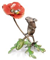 Richard Cooper - Mouse with Honey Bee, Bronze  1186
