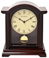 Guest and Philips - Wood Broken Arch Pendulum Clock W3415