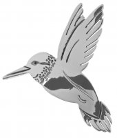 Tianguis Jackson - Sterling Silver Hummingbird Brooch CB0300