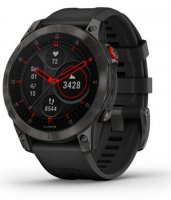 Garmin - epix™ (Gen 2), Titanium - Leather - Smart Watch, Size 33.02mm 010-02582-30