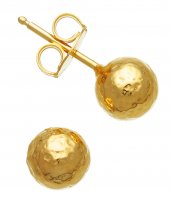 Giovanni Raspini - Mini Bowl, Yellow Gold Plated Sterling Silver Earrings 10595