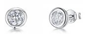 Jools - Cubic Zirconia Set, Sterling Silver - Stud Earrings KPE1834