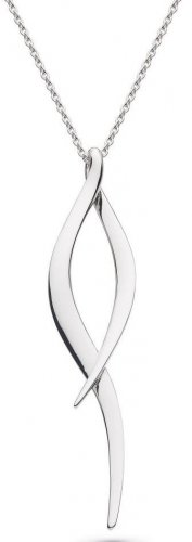 Kit Heath - Entwine Twine, Rhodium Plated - Sterling Silver - Twist Grande Necklace, Size 30