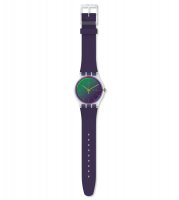 Swatch - Polar Purple, Plastic/Silicone Watch SUOK712