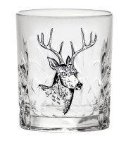 Royal Scot Crystal - Stag, Glass/Crystal - Tot Glass, Size 60mm TOTKINSTAG