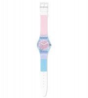Swatch - Pinkzure, Plastic/Silicone Watch GL126
