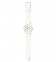 Swatch - White Bishop, Plastic and Silicone Watch GW164