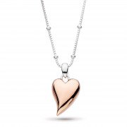 Kit Heath - Desire, Rose Gold Plated - Sterling Silver - Heart Necklace, Size 18" 90503RRP 90503RRP 90503RRP