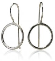 Banyan - Sterling Silver Drop Loop Earrings EA5095