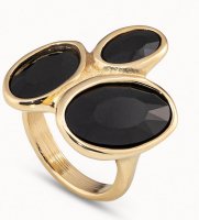 Uno de 50 - Kingdom, Yellow Gold Plated Ring