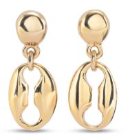 Uno de 50 - MERCI, Gold Plated EARRINGS PEN0954ORO0000U
