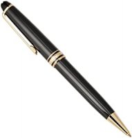 Mont Blanc - Meisterstück Platinum-Coated Classique Pencil, Plastic/Silicone - Yellow Gold Plated - Size 142 x13.7 mm