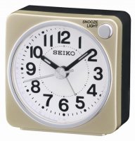 Seiko - Beep, Plastic/Silicone Quartz Clock QHE118G