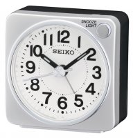 Seiko - Beep Alarm, Plastic/Silicone - Quartz Clock, Size 5.8x5.7x3.4mm QHE118S