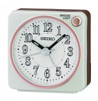 Seiko - Beep, Plastic/Silicone Quartz Clock QHE185W