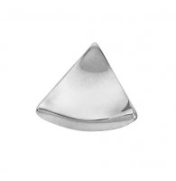 Tianguis Jackson - Silver Triangular Stud Earring - CE0511