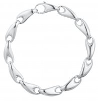 Georg Jensen - Reflect, Sterling Silver Medium Bracelet 20001172000M