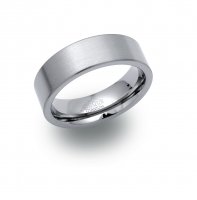 Unique - Titanium Mens 7mm Ring, Size 66