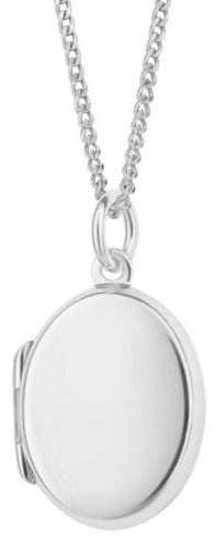 Gecko - Sterling Silver OVAL LOCKET P2703