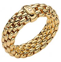 Fope - Yellow Gold - 18ct Ring, Size M AN559M