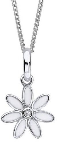 Gecko - Sterling Silver DAISY PENDANT P5367W