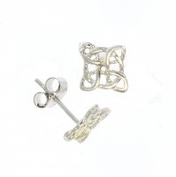 Guest and Philips - White Gold 9ct Stud Earrings