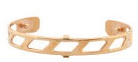 Les Georgettes Paris - Ruban, Brass - Yellow Gold Plated - Bangle, Size 8mm - 70316884000000
