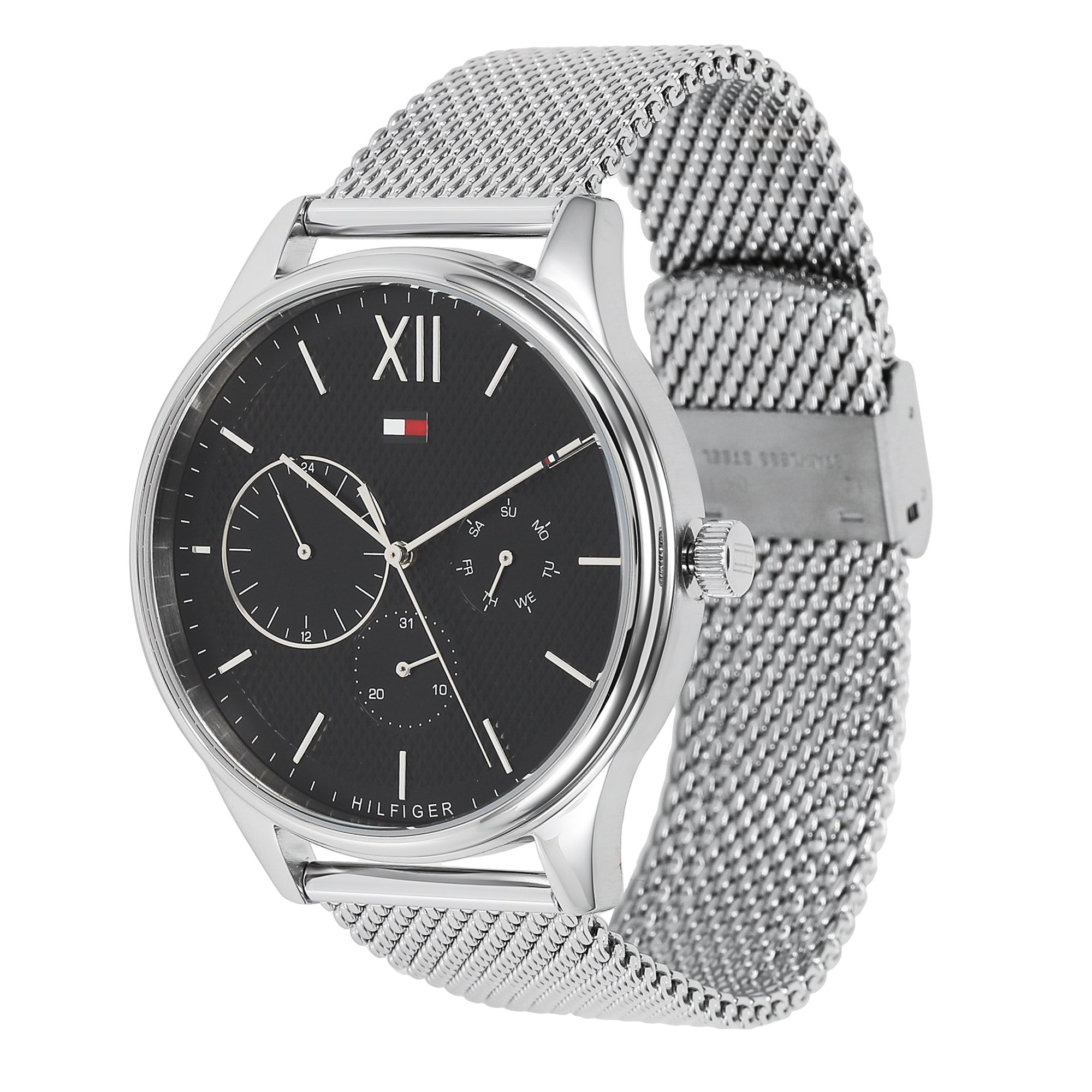 hilfiger mesh watch