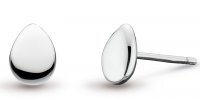 Kit Heath - Coast Pebbles, Sterling Silver Small Stud Earrings 40187RP