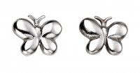 Gecko - Sterling Silver Butterfly Earrings