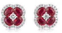 Guest and Philips - YD0.16ct D0.10ct HSi Set, White Gold - 18ct Pendant IN522