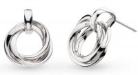 Kit Heath - Bevel Trilogy, Sterling Silver Earrings 6170rp