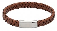 Unique - Leather Magnetic Bracelet - B476DB-21CM