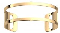 Les Georgettes Paris - Gold Plated - Brass - Pure Bangle Cuff, Size 25mm 70375130100000
