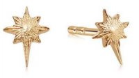 Daisy - Super Star, Yellow Gold Plated Stud Earrings ST07-GP