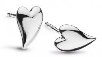 Kit Heath - Rhodium Plated Earrings 40bk