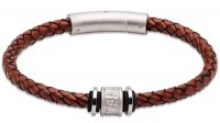 Unique - Leather - Bracelet, Size 21cm B458ADB-21CM