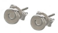 Banyan - Sterling Silver Swirl Stud Earrings EA1221-00