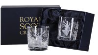 Royal Scot Crystal - Stag, Glass/Crystal - Whisky Tumblers, Size 84mm KINB2WSTAG