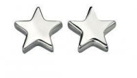 Gecko - Beginnings, Silver Star Stud Earrings E4620