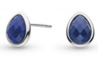 Kit Heath - coast pebble, Sterling Silver stud earrings 30174lp