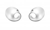 Georg Jensen - Moebius, Sterling Silver Ear Clips - 3536905