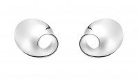 Georg Jensen - Moebius, Sterling Silver Ear Clips - 3536905