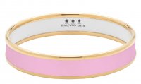 Halcyon Days - Yellow Gold Plated - Enamel - Medium Bangle, Size 1cm PBPLA2610GM