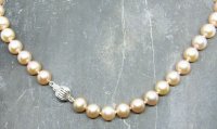 Guest and Philips - Freshwater Cultured Pearls Set, Sterling Silver - Uniform Pearl Row, Size 6.5-7.0mm - 4DC318