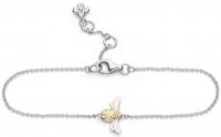 Kit Heath - Blossom Flyte Honey Bee, Sterling Silver Bracelet 70337GRP