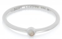 Daisy - Rose Quartz Set, Sterling Silver - Ring, Size S HR1005-SLV-S